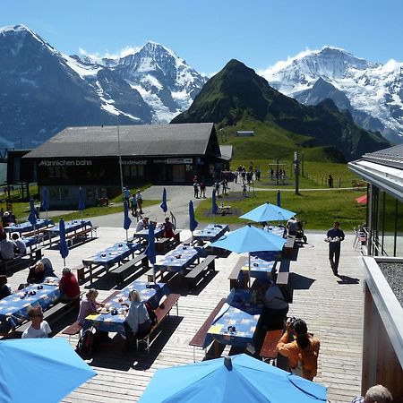 Berghaus Maennlichen Hotell Grindelwald Eksteriør bilde