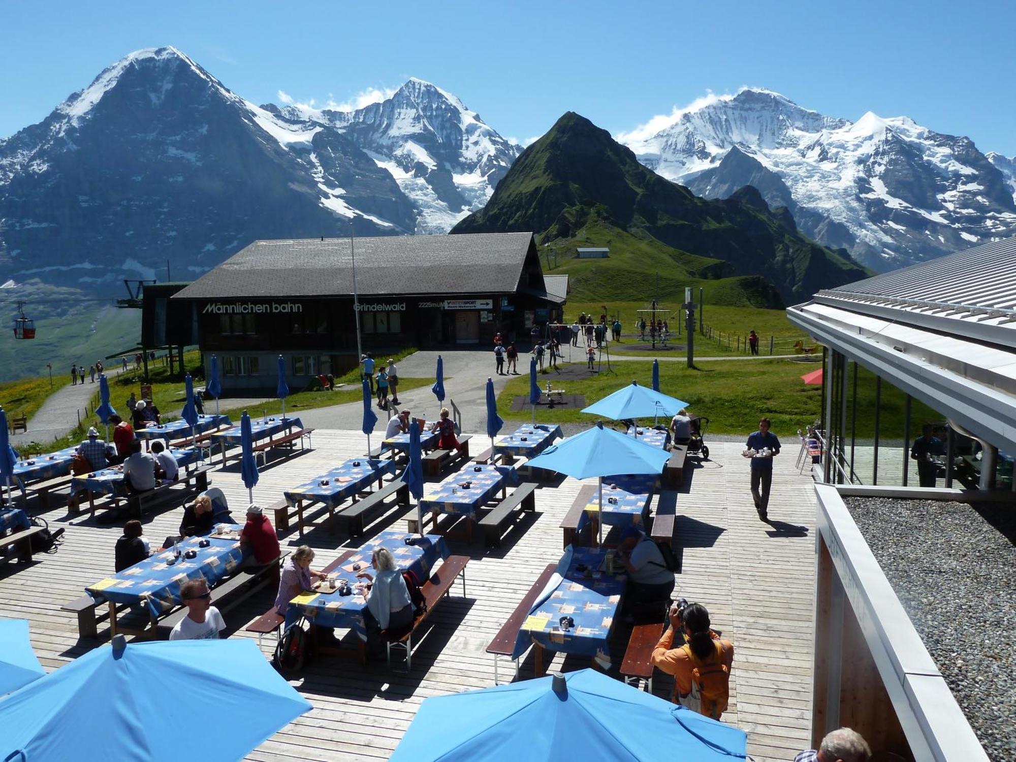 Berghaus Maennlichen Hotell Grindelwald Eksteriør bilde