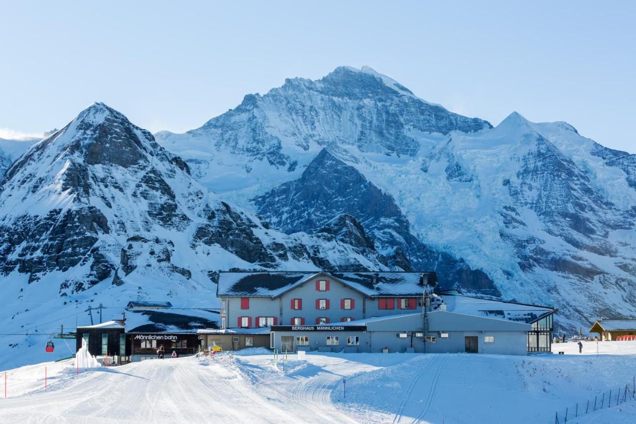 Berghaus Maennlichen Hotell Grindelwald Eksteriør bilde